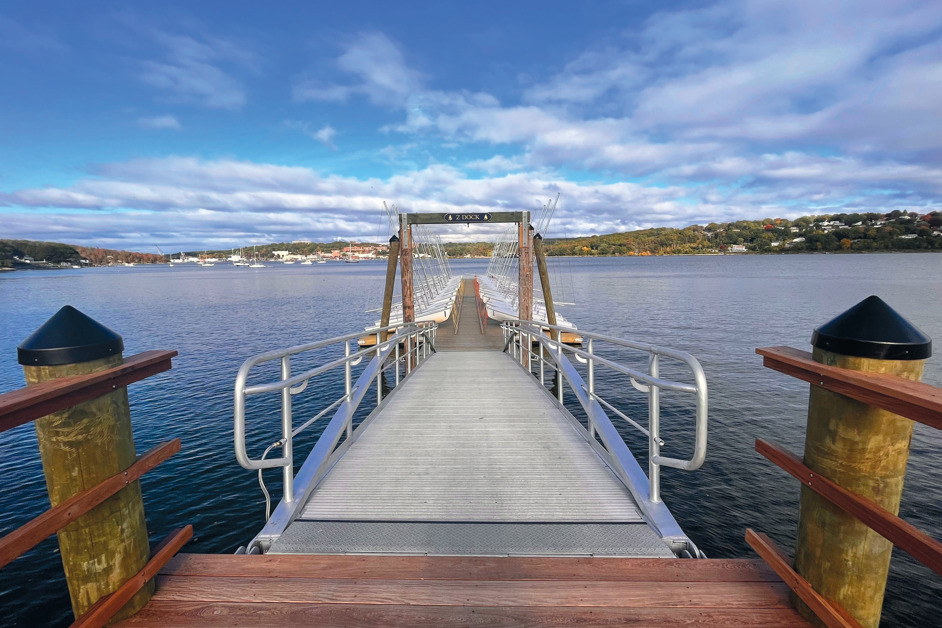 Image of newly-renovated Kohn Waterfront dock