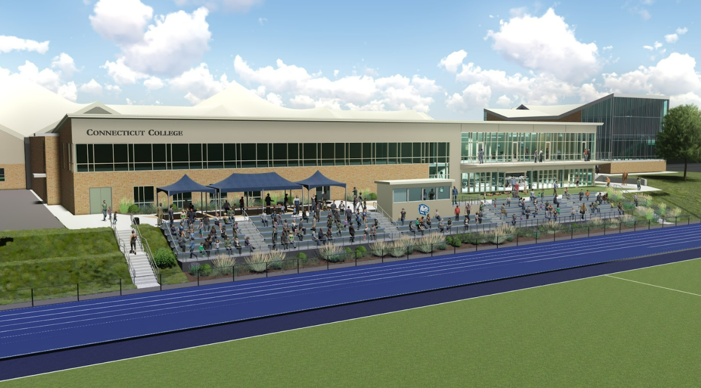 Silfen Field grandstand and press box