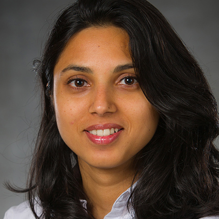 A headshot of Prapti Kafle '16