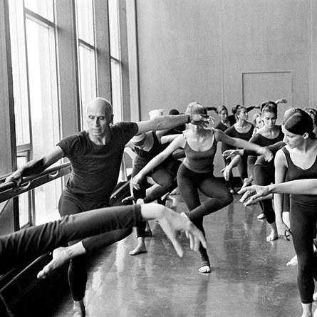 A New York Times archival photo of JOSÉ LIMÓN at Connecticut College in 1966.