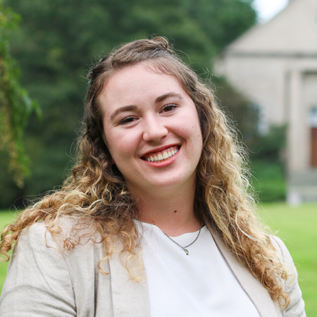 A portrait of Madeline Bank '20 