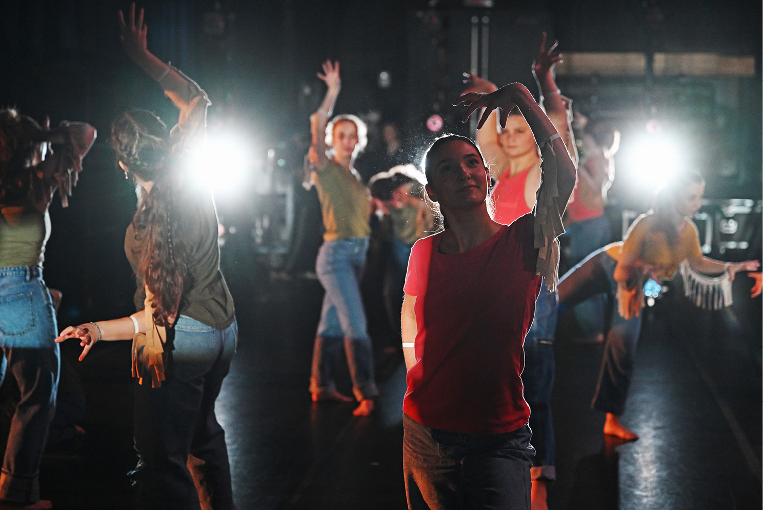 Students Performing in Palmer