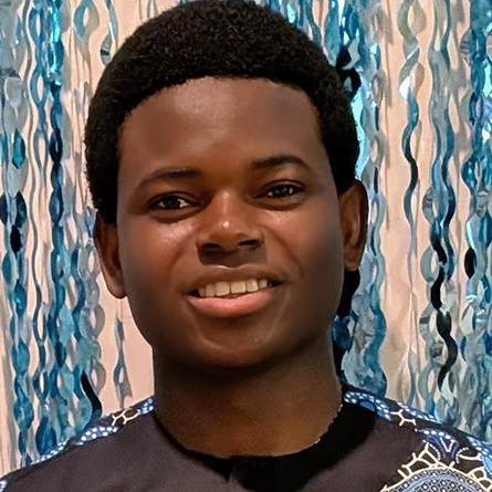A portrait of Abdou-Latifou Dare ’27