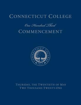 2021 Commencement Program